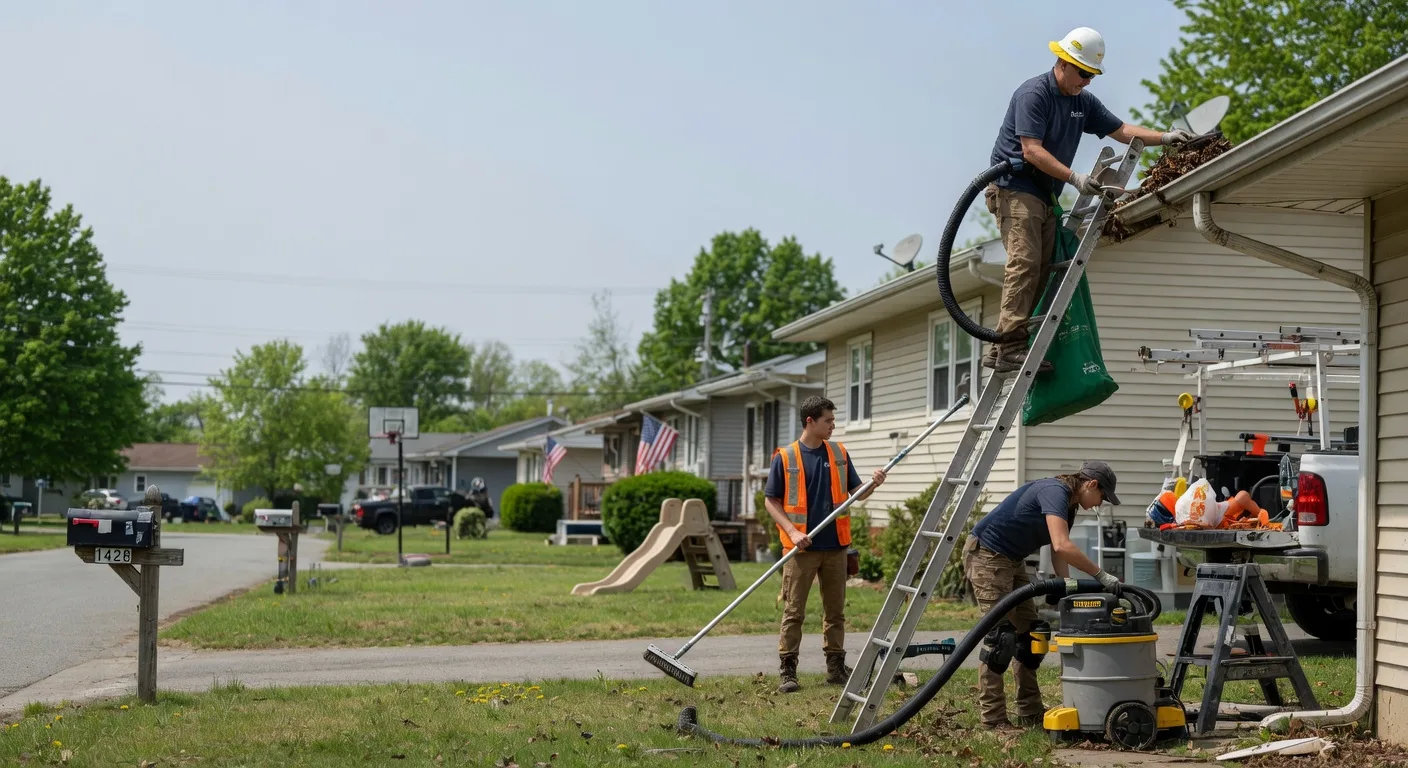 Gutter Installation in Riverton, IL near me